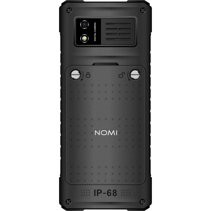 Мобільний телефон Nomi i2420 Black Grey зображення 3