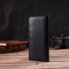Гаманець Canpellini Унісекс з натуральної шкіри Чорний (21897) зображення 9