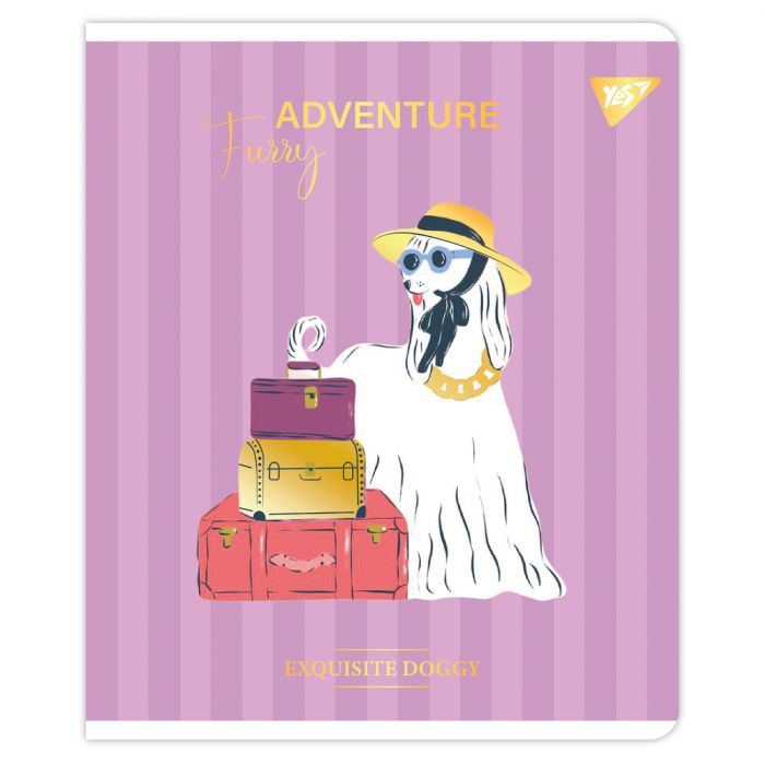 Тетрадь Yes Exquisite doggy 48 листов линия (767552) изображение 2