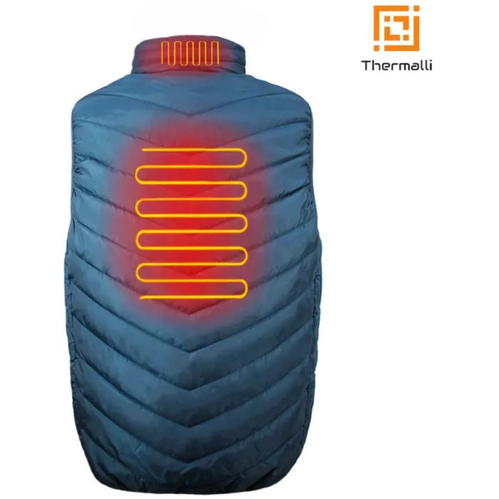 Жилет с подогревом Thermalli Val Cenis синій XL (10100105-44XL) изображение 2