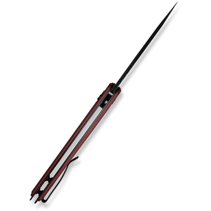 Нож Sencut Squiggy, Burgundy/Black G10, Darkwash (S24082A-3) изображение 4