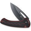 Нож Sencut Squiggy, Burgundy/Black G10, Darkwash (S24082A-3) изображение 5