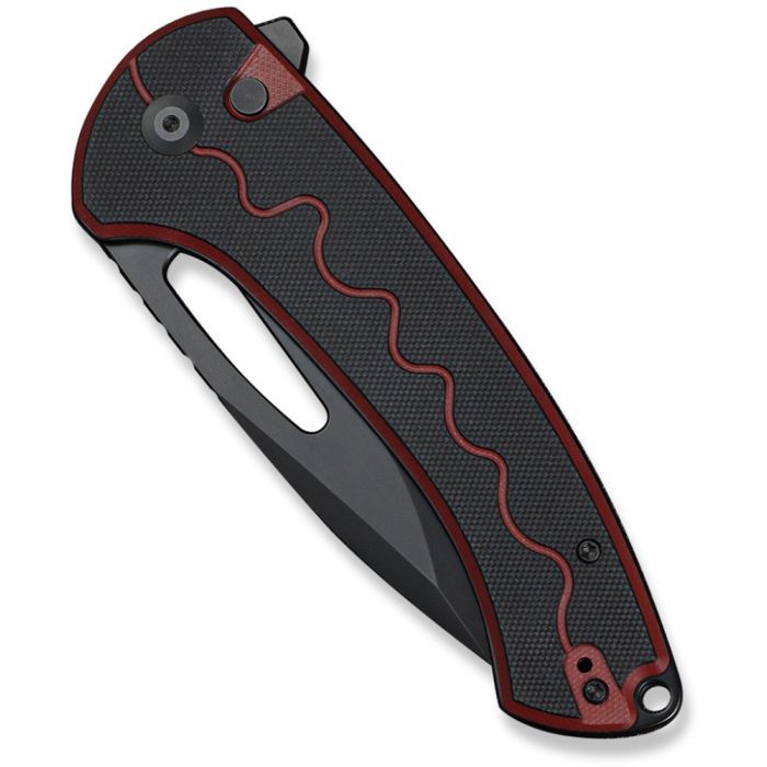 Нож Sencut Squiggy, Burgundy/Black G10, Darkwash (S24082A-3) изображение 6