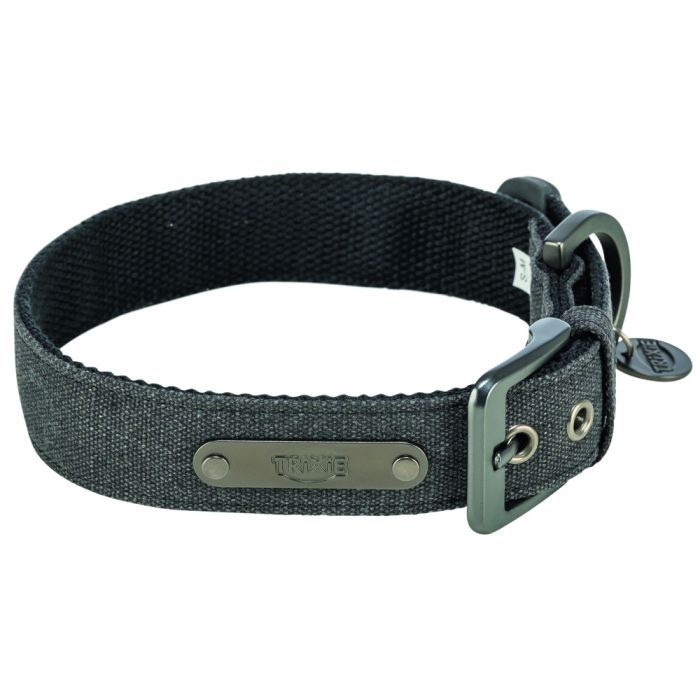 Ошейник для животных Trixie CityStyle экстраширокий S–M 30–37 см 25 мм черный (4053032681774) изображение 2