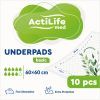 Пеленки для младенцев ActiLife Med Basic 60 х 60, 10 шт (4820174981419)