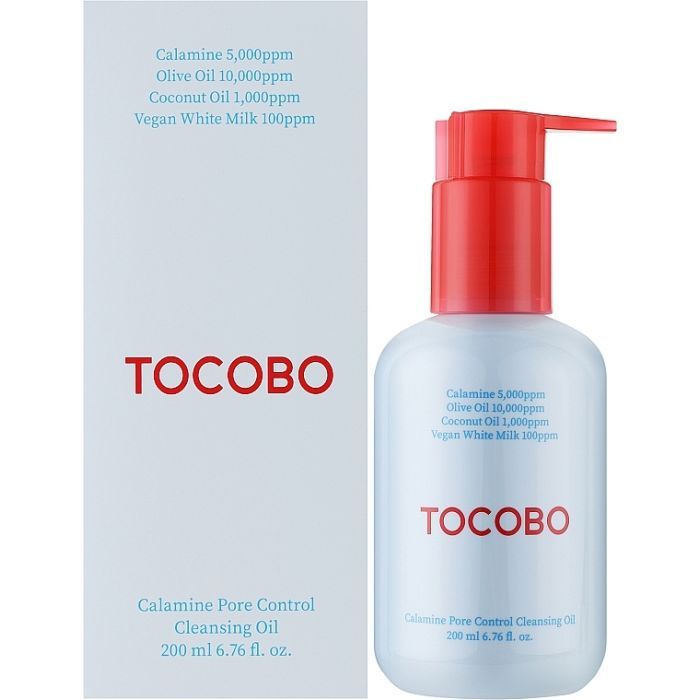 Масло для лица Tocobo Calamine Pore Control Cleansing Oil 200 мл (8809835060348) изображение 2