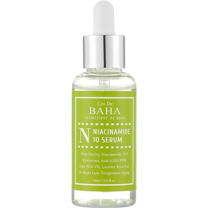 Сироватка для обличчя Cos De BAHA Niacinamide Serum with Zinc 60 мл (8809240318355)