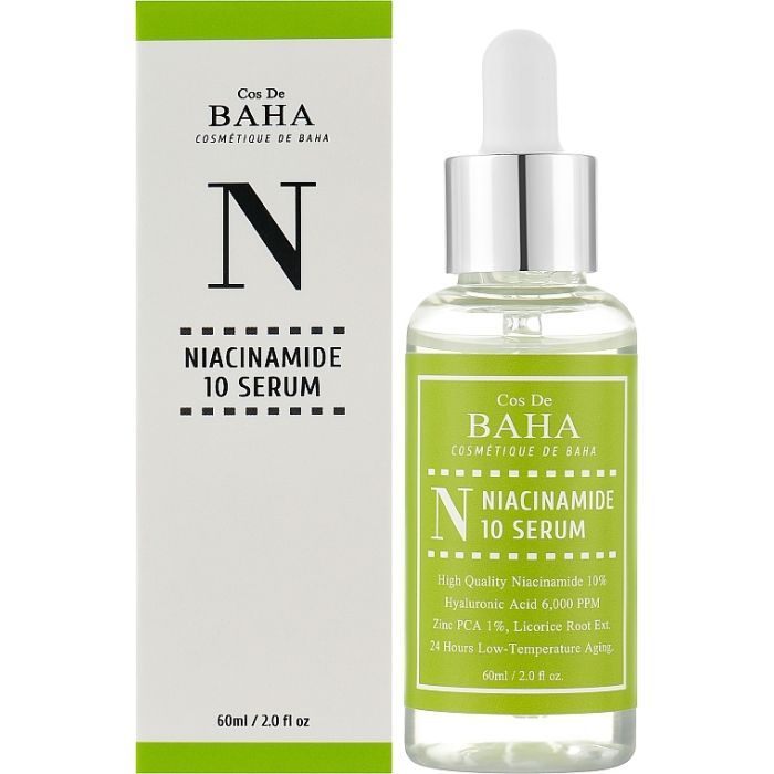 Сироватка для обличчя Cos De BAHA Niacinamide Serum with Zinc 60 мл (8809240318355) зображення 2