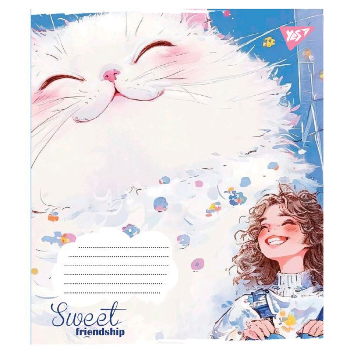 Зошит Yes Sweet Friendship А5 12 аркушів лінія (767862) зображення 4
