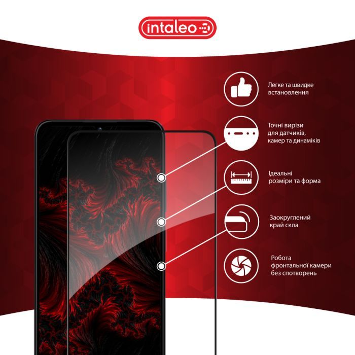 Скло захисне Intaleo Full Glue Xiaomi 14T Black (1283126603365) зображення 3