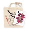 Набор для творчества Rosa Talent екосумка-розмальовка, Flowers, 38х42 см (4823098544623) изображение 2