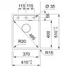 Мийка кухонна Franke Maris MRG 610-37 TL (114.0668.862) зображення 2
