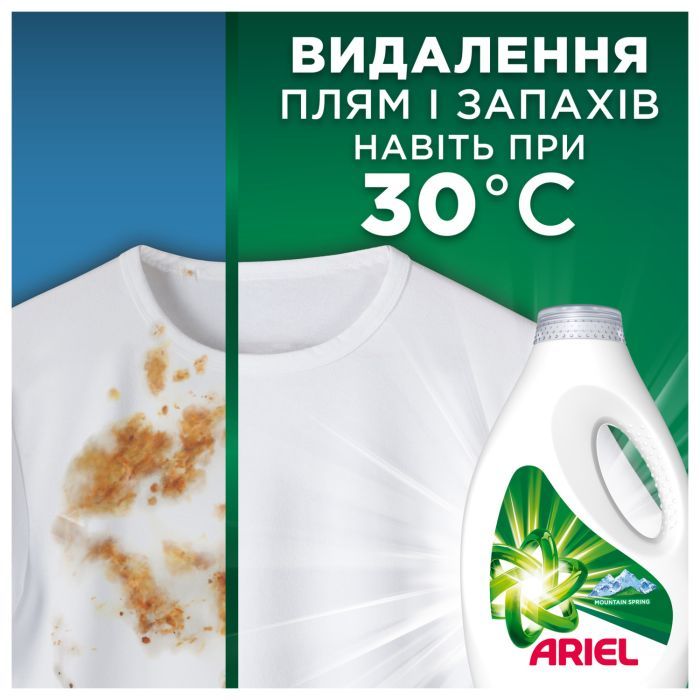 Гель для стирки Ariel Горный родник 3.87 л (8700216690911) изображение 7