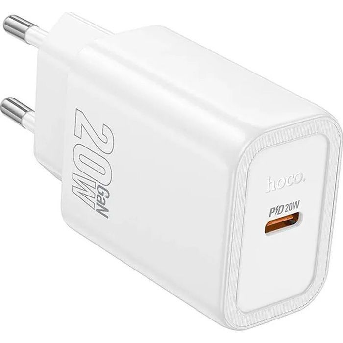 Зарядний пристрій HOCO N60 Gentle USB-C PD20W Black (6942007644174)