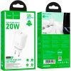 Зарядний пристрій HOCO N60 Gentle USB-C PD20W White (6942007644181) зображення 4