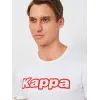 Футболка Kappa T-shirt Mezza Manica Girocollo K1335 Bianco con stampa logo pet білий L (8032522599085) зображення 4