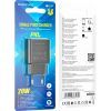Зарядное устройство BOROFONE BA71A Power USB-C PD20W Black (6974443387957) изображение 4