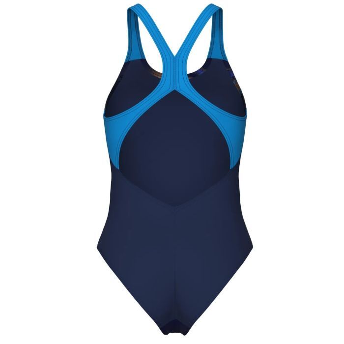 Купальник Arena Dreamhline Swimsuit V Back 008328-760 темно-синій 44 (3468337558958) зображення 5