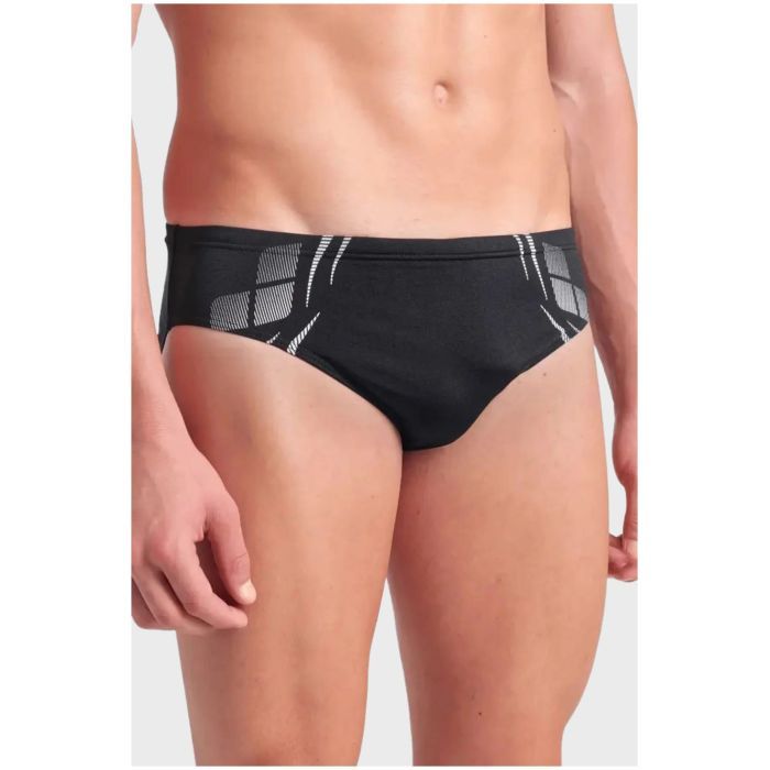 Плавки Arena Poseidonia Swim Briefs 009075-501 чорний, білий 80 (3468337537090) изображение 3