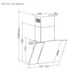 Вытяжка кухонная Pyramida NVX 60 (800) B XBL изображение 7