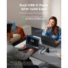 Зарядное устройство Anker Laptop GaN 140W 3xUSB-C PD3.1 + USB-A + display + cable Black (B2697GZ1) изображение 3
