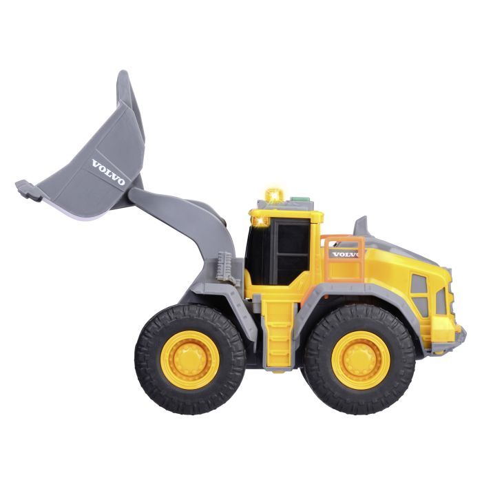 Спецтехника Dickie Toys Погрузчик Вольво со звуковыми и световыми эффектами, 23 см (3723006) изображение 3