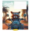 Тетрадь Школярик Cool animals 12 листов линия (012-3518L) изображение 3