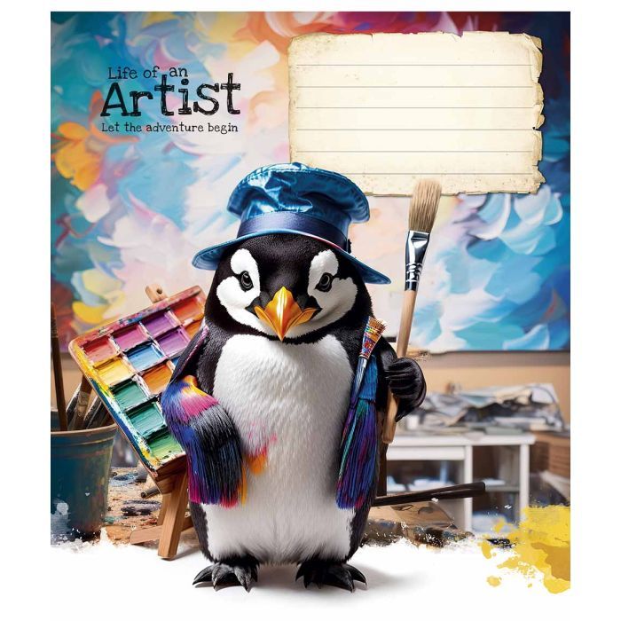 Зошит Школярик Cool adventures 18 аркушів лінія (018-3413L) зображення 2