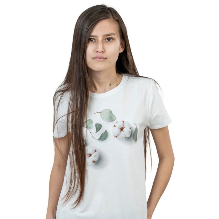 Футболка Sol's Pioneer Women Cotton Flowers білий XXL (03579102/115XXL)