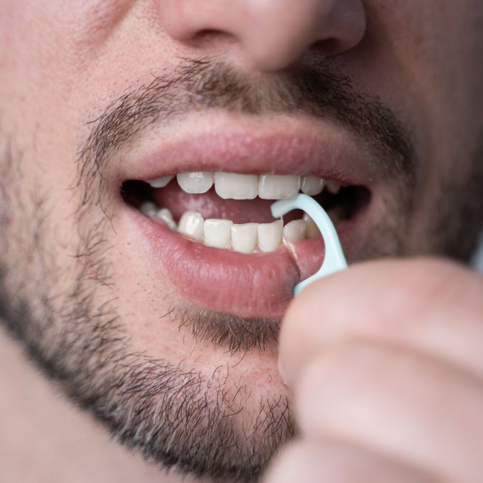 Флос-зубочистки Fesco Ultra Dental Floss Picks 40 шт. (4820204702410) зображення 4