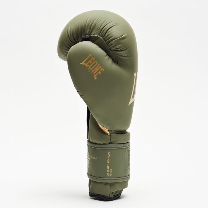 Боксерські рукавички Leone GN059G Military Edition Green 14 унцій (GN059G_Green_14oz) зображення 5