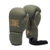 Боксерські рукавички Leone GN059G Military Edition Green 14 унцій (GN059G_Green_14oz)