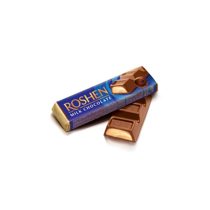 Батончик Roshen з начинкою крем-брюле 43 г (613630)