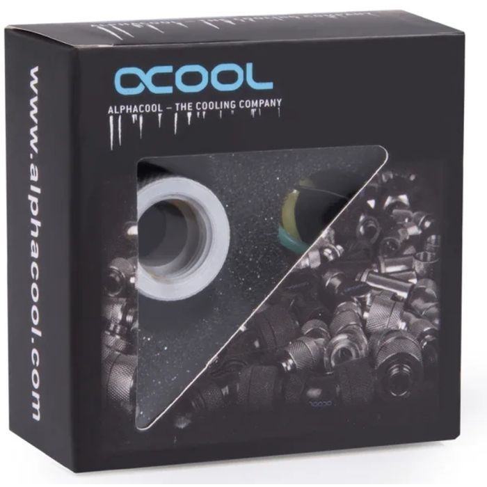 Фітинг для СРО Alphacool Eiszapfen extension 10mm - - white (17488) зображення 3