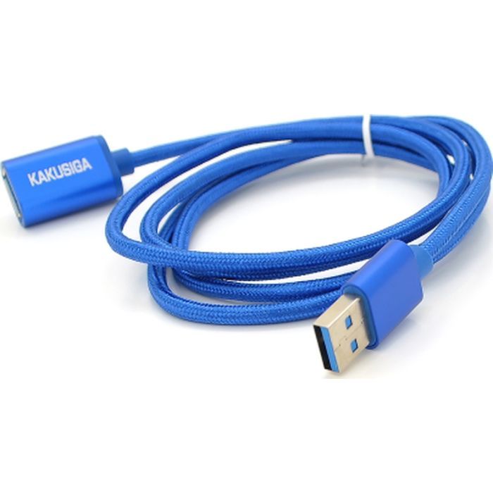 Дата кабель USB 3.0 AM/AF 1.2m black KAKUSIGA (YT-AM/AF-KSC-753)