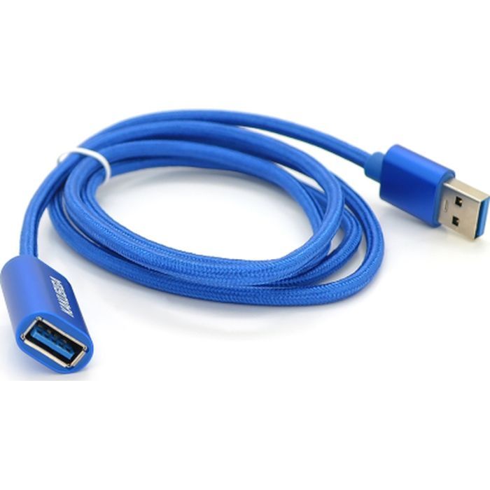 Дата кабель USB 3.0 AM/AF 1.2m black KAKUSIGA (YT-AM/AF-KSC-753) зображення 2