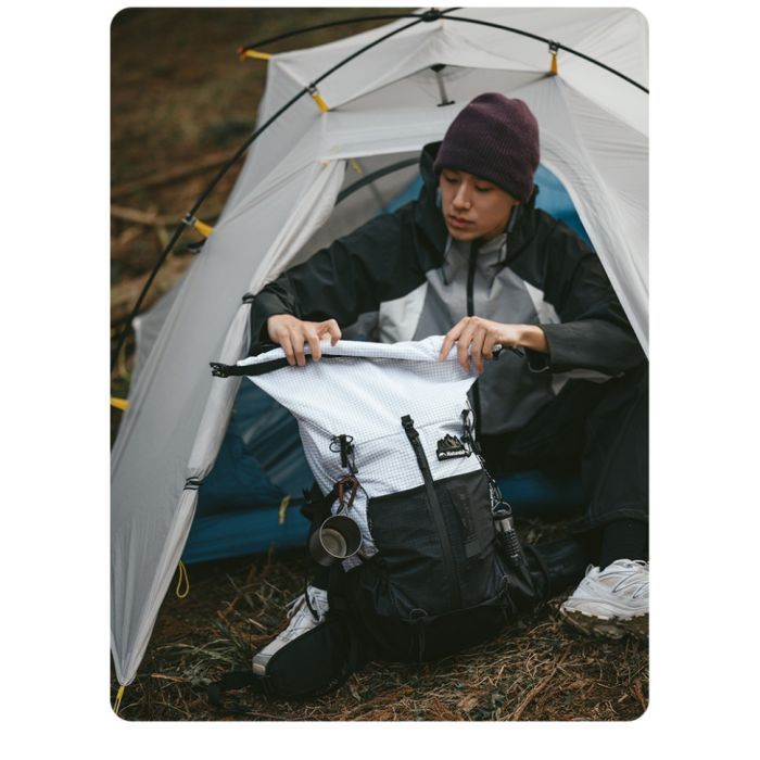 Рюкзак туристический Naturehike CNK2300016, 30+5 л, коричневий (6976507661133) изображение 10