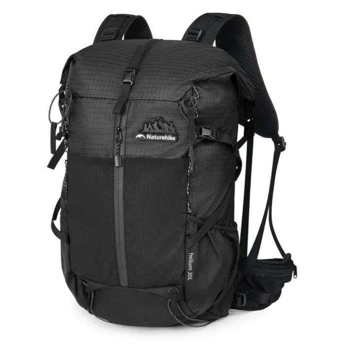 Рюкзак туристичний Naturehike CNK2300016, 30+5 л, чорний (6976507661331)