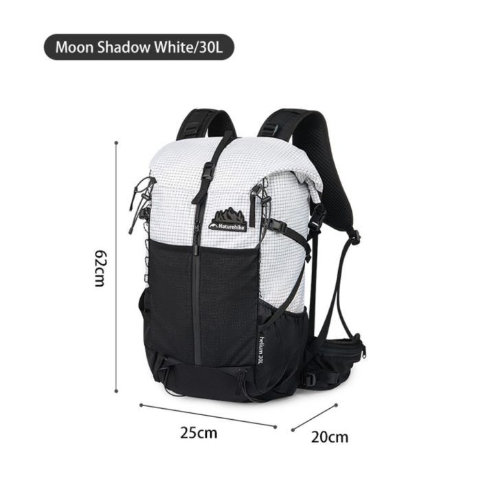 Рюкзак туристичний Naturehike CNK2300016, 30+5 л, чорний (6976507661331) зображення 8