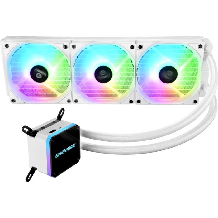 Система жидкостного охлаждения Enermax Liqmax III 360 White ARGB (ELC-LMT360-W-ARGB)