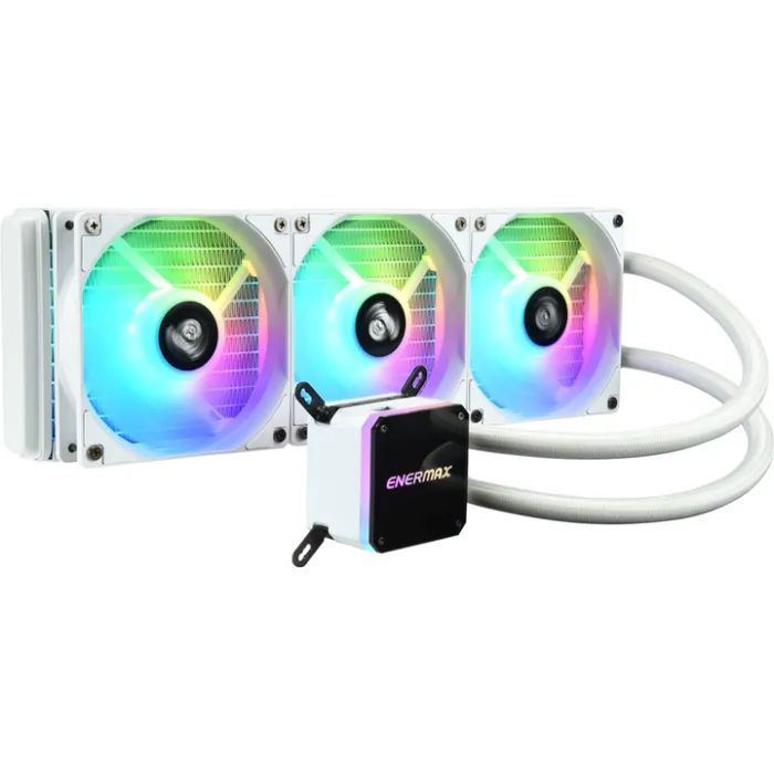 Система жидкостного охлаждения Enermax Liqmax III 360 White ARGB (ELC-LMT360-W-ARGB) изображение 3