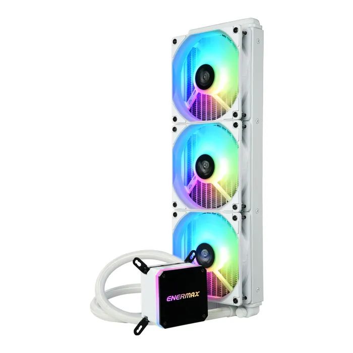 Система жидкостного охлаждения Enermax Liqmax III 360 White ARGB (ELC-LMT360-W-ARGB) изображение 5