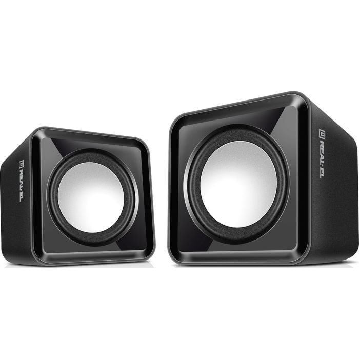 Акустична система REAL-EL S-10 USB Black (EL121100020) зображення 2