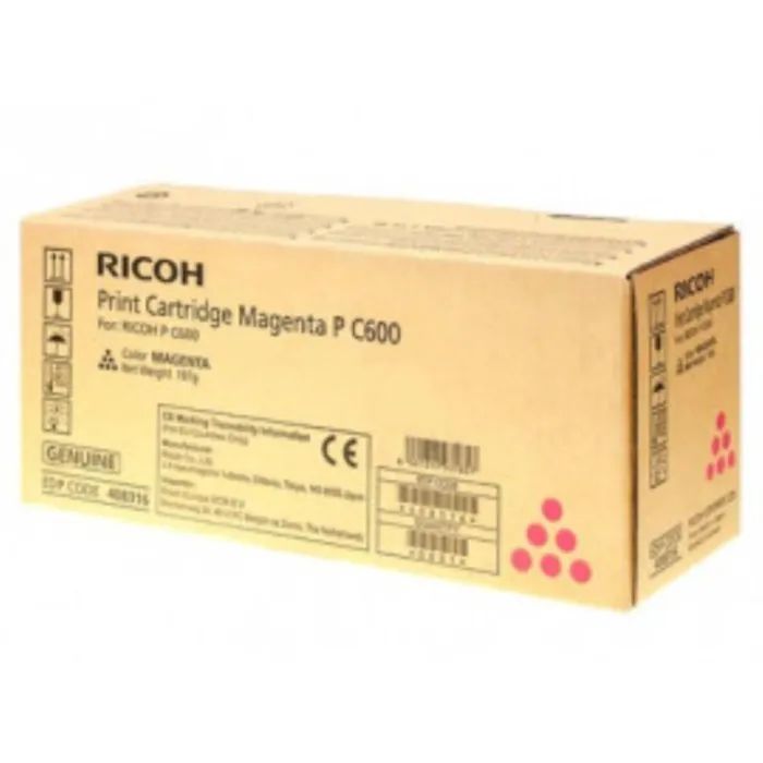 Тонер-картридж Ricoh P C600 magenta (408316) изображение 2