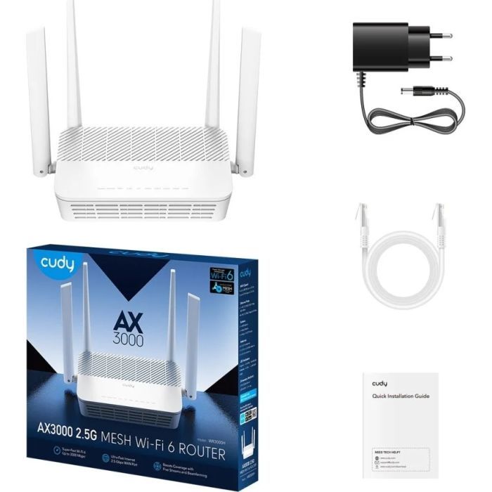 Маршрутизатор Cudy WR3000H изображение 3