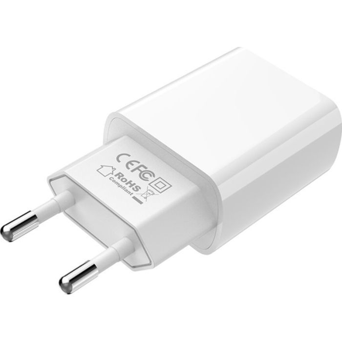 Зарядное устройство BOROFONE BA20A USB 10.5W + cable USB to USB-C white (6931474700742) изображение 2 Зарядное устройство BOROFONE BA20A USB 10.5W + cable USB to USB-C white (6931474700742) изображение 2