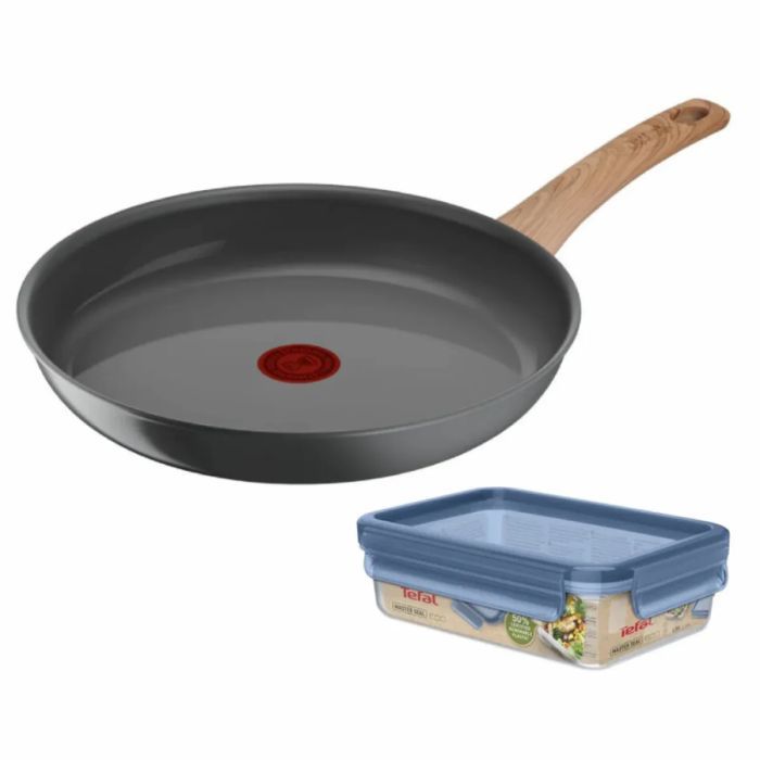Сковорода Tefal Renew + контейнер Tefal Master Seal Eco 26 см, 0.8л (C4250543)