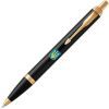 Ручка шариковая Parker IM 17 УКРАИНА Black GT BP Герб Украины син-жовтий (22032_T0076u) изображение 3