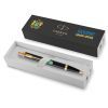 Ручка шариковая Parker IM 17 УКРАИНА Black GT BP Герб Украины син-жовтий (22032_T0076u) изображение 4