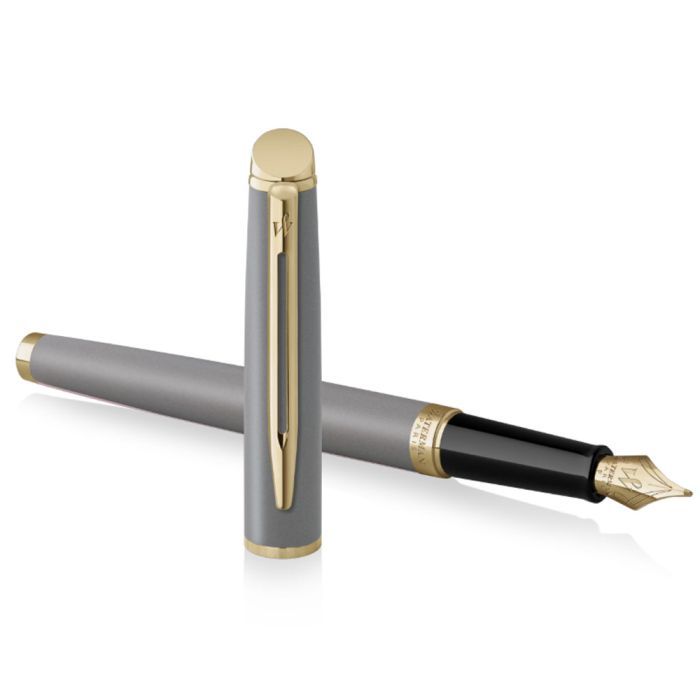 Ручка пір'яна Waterman HEMISPHERE Metallic Stone Grey GT  FP F (12 091) зображення 3